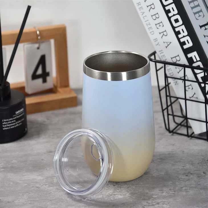 Gradient Stainless Steel Cute Mug