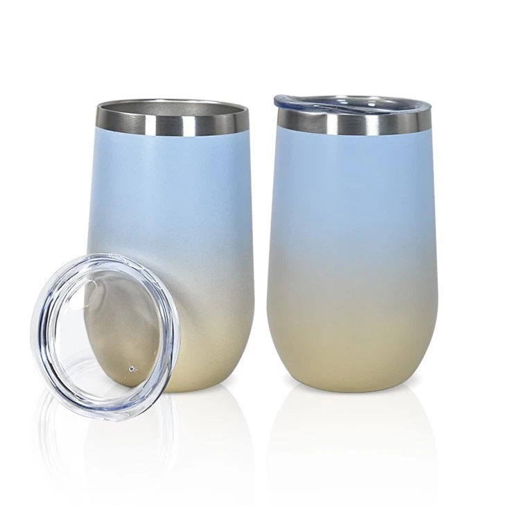 Gradient Stainless Steel Cute Mug