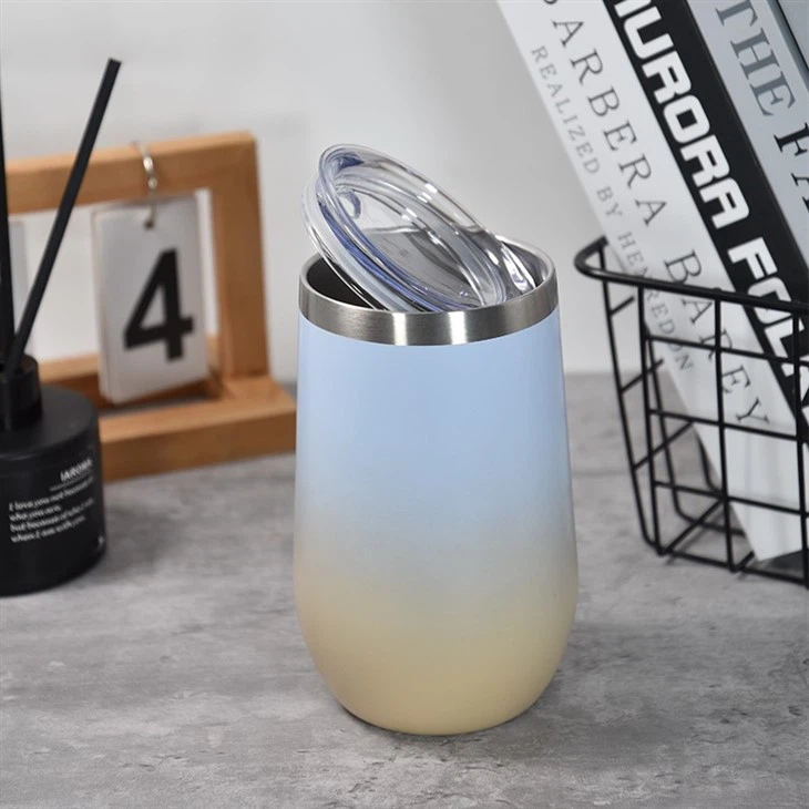 Gradient Stainless Steel Cute Mug